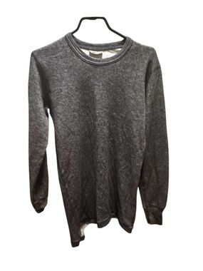 Stanfield’s Vintage Men's Gray Thermal Base Layer Fitted Long Sleeve Shirt Sz M